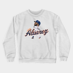 Yordan Alvarez Caricature Crewneck Sweatshirt